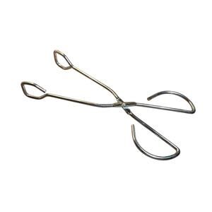 Vintage Metal Ice Tongs Rustic Farmhouse Bar Tool Retro Kitchen Utensil Decor